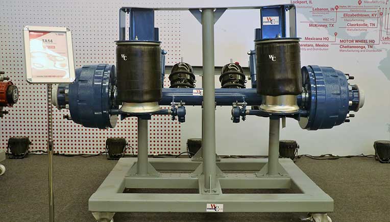 Hendrickson launches air, mechanical suspensions, axles for India market