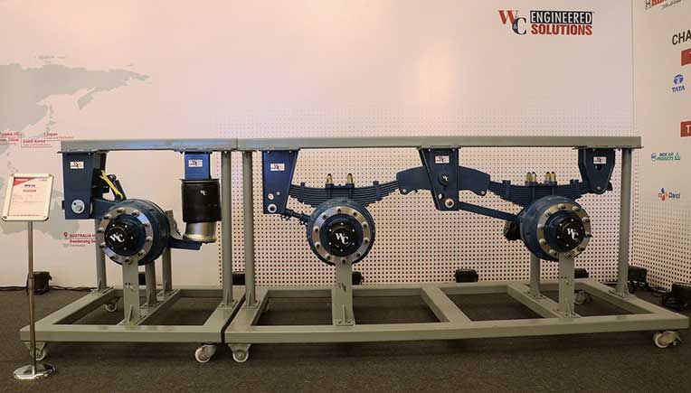 Hendrickson launches air, mechanical suspensions, axles for India market