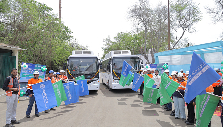 Hindustan Zinc launches Rajasthan’s first EV bus fleet