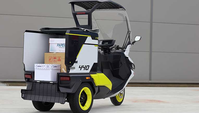 IAA Commercial Vehicles 2018: Gaius Auto unveils new line of e-commercial maxi-scooters 