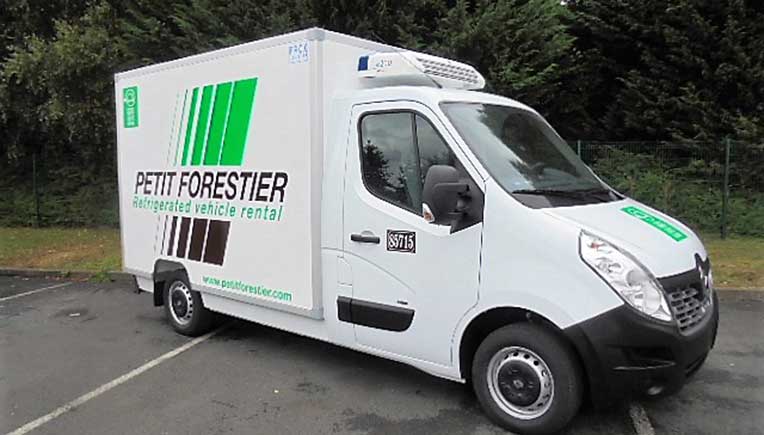 Thermo King, Petit Forestier electric refrigerated van 