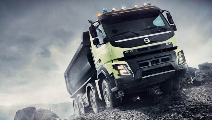 Volvo FMX range; Pic courtesy Volvo Trucks; Picture for representation purpose only