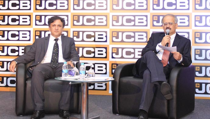 Amit Gossain, Executive VP - Sales, Marketing, Business Development & Vipin Sondhi, MD & CEO, JCB India Ltd.