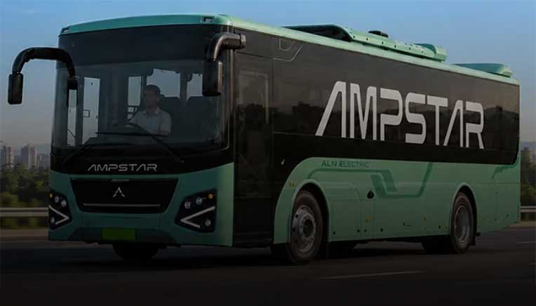 JSW Greentech launches AMPSTAR e-buses, trucks
