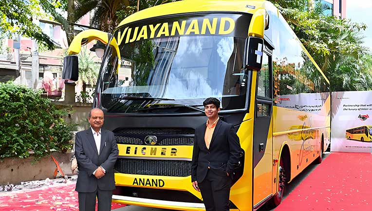 Large order of 550 Volvo, Eicher Intercity luxury sleeper buses