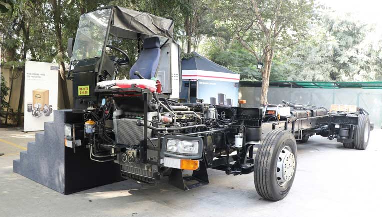 The newly launched CLA BSIV Bus Chassis range by MAN Trucks India