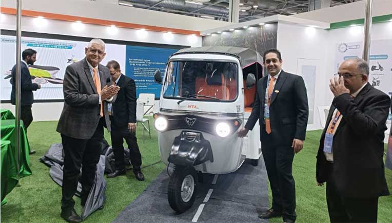 MTA EV unveils electric 3W (L5 Category space) Shera R8, Shera Comfy 