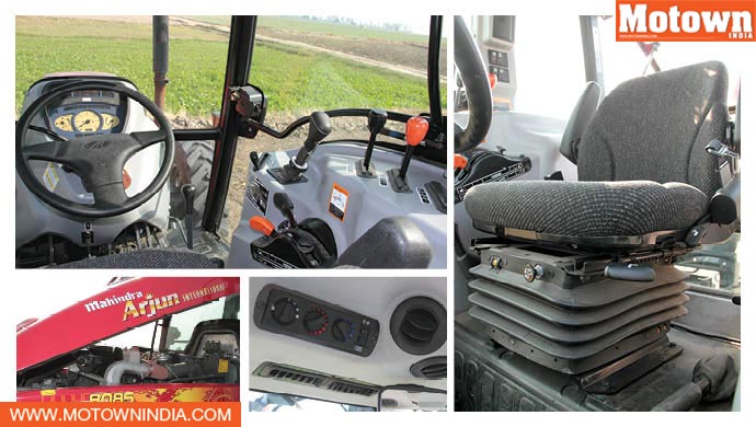 Mahindra Arjun 8085 - Interiors