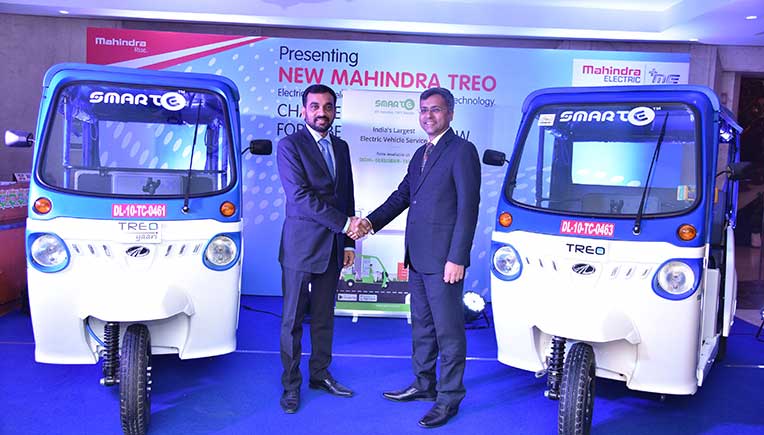Mahindra Electric, SmartE enter into strategic partnership 