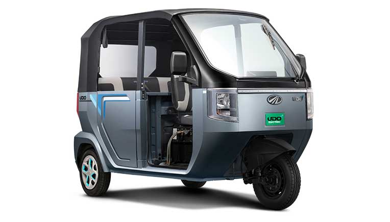 Mahindra e-auto Udo launched at introductory price of  Rs 3,58,999