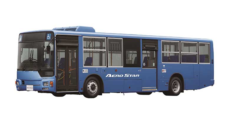 Mitsubishi Fuso launches new model of Aero Star city bus