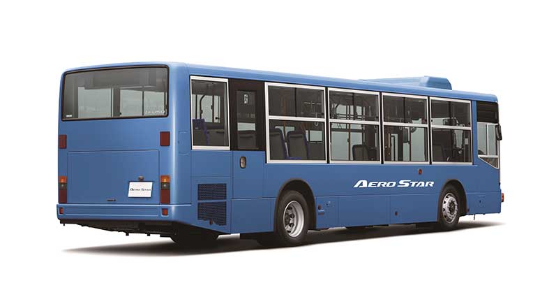 Mitsubishi Fuso launches new model of Aero Star city bus