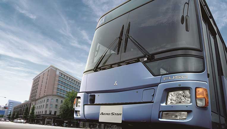 Mitsubishi Fuso launches new model of Aero Star city bus