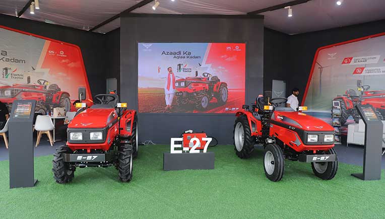 Montra Electric unveils electric tractor E-27 at EIMA Agrimach India 2025