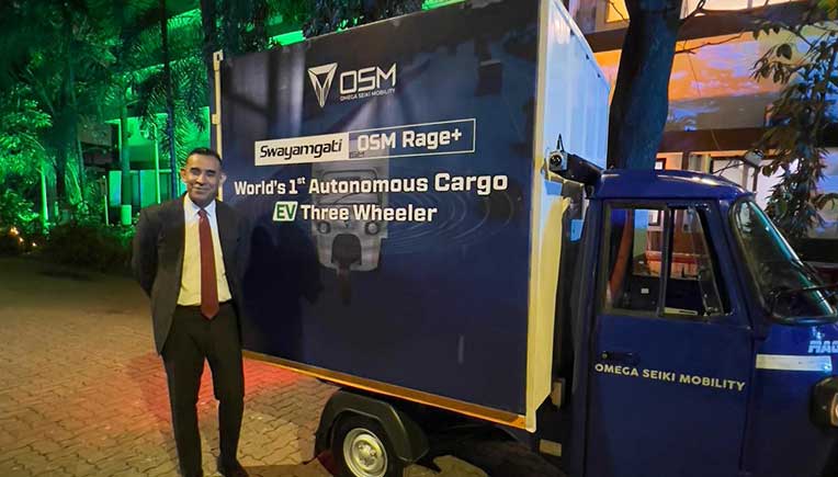 OSM launches world’s first autonomous electric cargo 3-wheeler