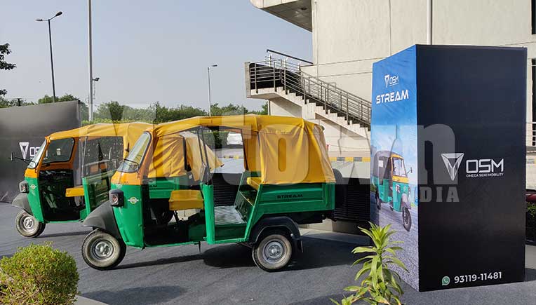 Omega Seiki 3 wheeler passenger vehicle Stream launched at Rs 3.40 lakh