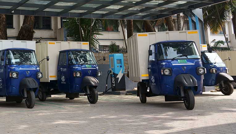 Omega Seiki Mobility partners with Grip; to lease 1,000 electric 3-wheelers