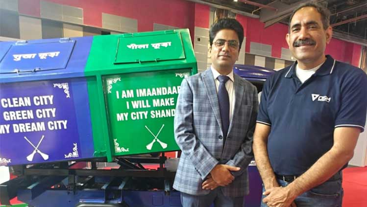 Omega Seiki Mobility showcases Rage+ Tipper at Municipalika 2026