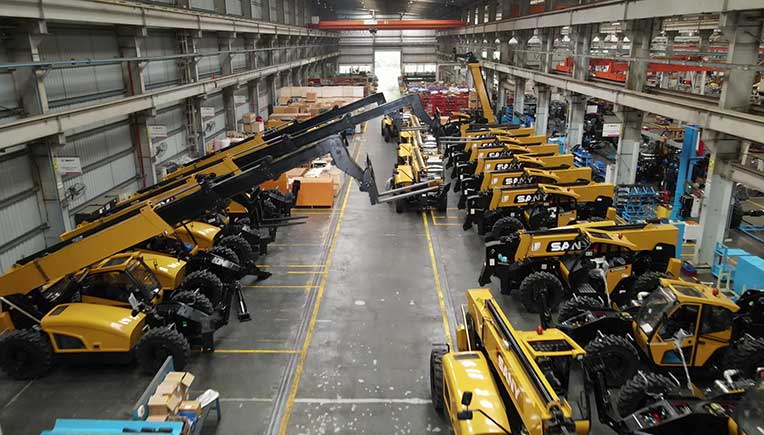 Sany India achieves milestone with export of 1,000 telehandlers to US