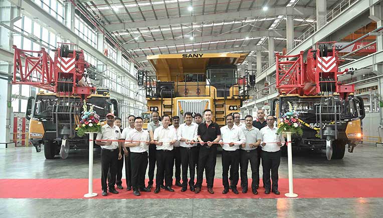 Sany introduces India’s first hybrid off- highway 100t mining dump truck 