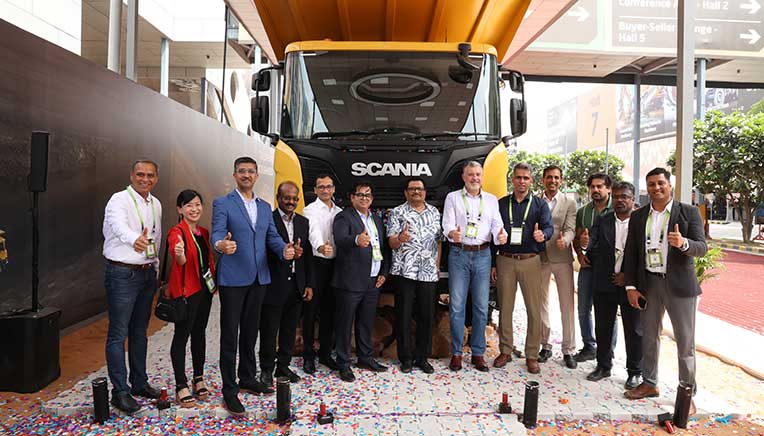 Scania unveils new G 560 Super 10x4 Mining Tipper