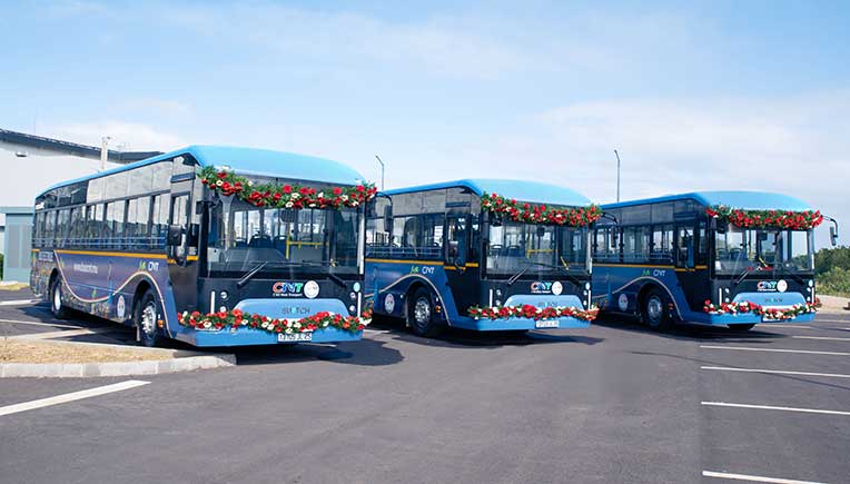 Switch Mobility exports 10 e-buses from 100 unit order to Mauritius 