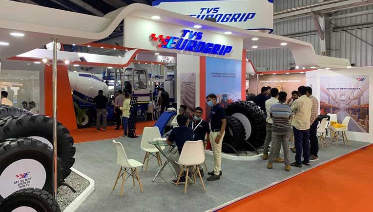 TVS Eurogrip showcases off-highway range 