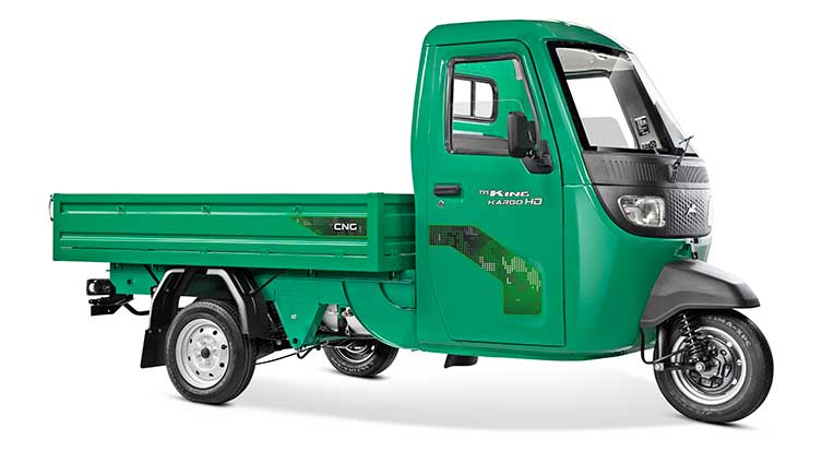 TVS King Kargo HD CNG rolled out at Rs 2.70 lakh