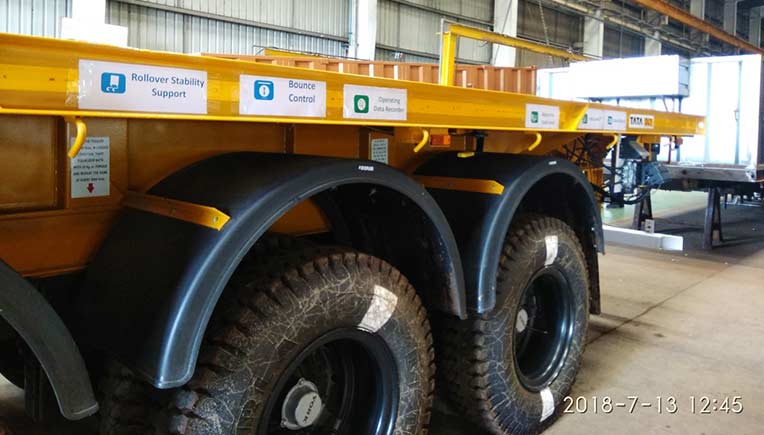 Tata International DLT launches India’s first intelligent trailer