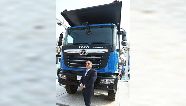 Tata Motors launches most powerful tipper Prima 3540.K at Excon 2025