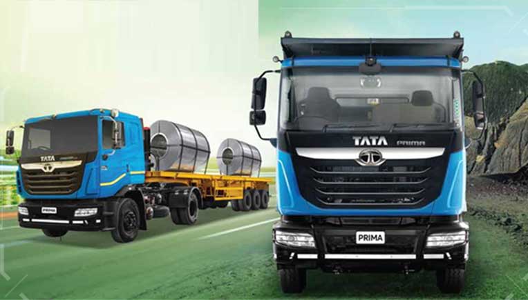 Tata Motors LNG trucks, pic for representation purpose only