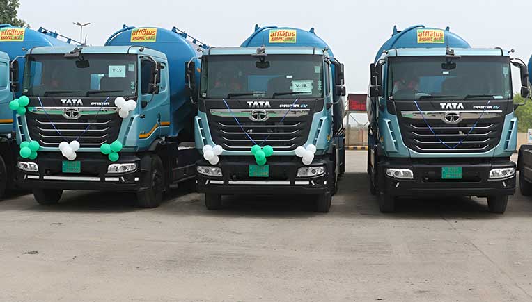 Tata Prima E.55S electric prime movers delivered to Enviiiro Wheels Mobility