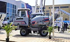 Ajax Engineering launches Udaan mobile concrete mixing solution at Excon 2025