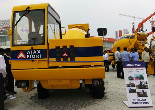 Ajax Fiori launches wide range series of concreting equipment at Excon 2017