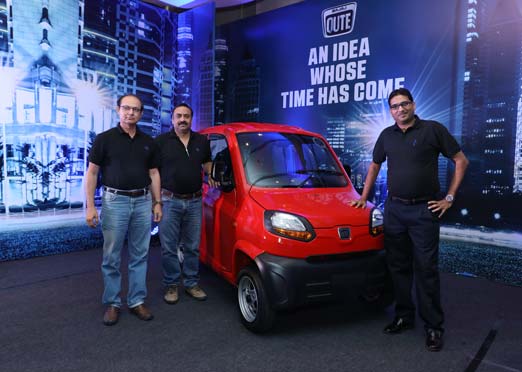 Bajaj Qute quadricycle launched for Rs 2.48 lakh