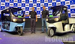 Bajaj Riki P4005, Riki C4005 e-rickshaws launched