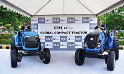 CNH previews compact tractor and growth strategies in India