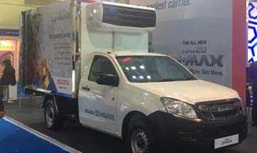 D-Max pickup trucks for logistics, cold-chain & allied businesses 