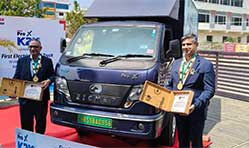 Eicher Pro X EV completes Kashmir to Kanyakumari route
