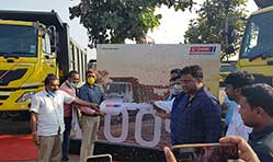 Eicher completes 200th vehicle delivery to Apco Infratech