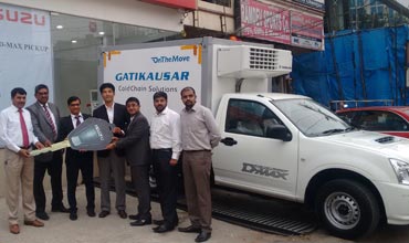Isuzu D-Max vehicles for Gati Kausar