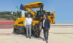 Mahindra unveils new mini compactor Compax for road construction industry 
