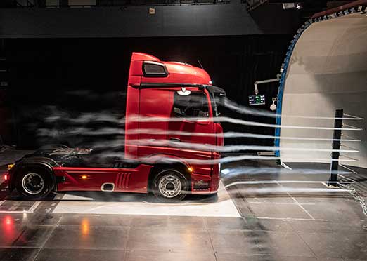 New Actros truck from Daimler is aerodynamically superior