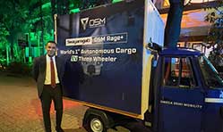 OSM launches world’s first autonomous electric cargo 3-wheeler