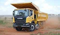 Scania unveils new G 560 Super 10x4 Mining Tipper