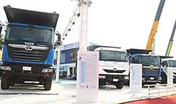 Tata Motors launches most powerful tipper Prima 3540.K at Excon 2025