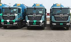 Tata Prima E.55S electric prime movers delivered to Enviiiro Wheels Mobility