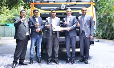 Volvo Trucks makes a record 10,000 truck deliveries in India