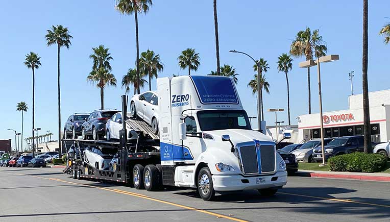 Toyota, Kenworth prove fuel cell electric truck capabilities 