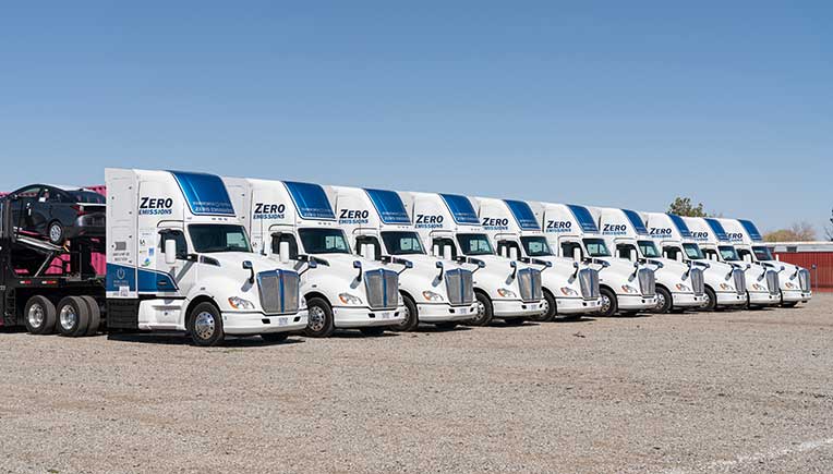 Toyota, Kenworth prove fuel cell electric truck capabilities 